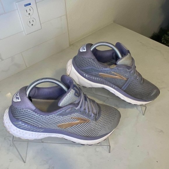Brooks Womens Adrenaline 20 Lavender Running Shoes Size 8.5 - Picture 5 of 9